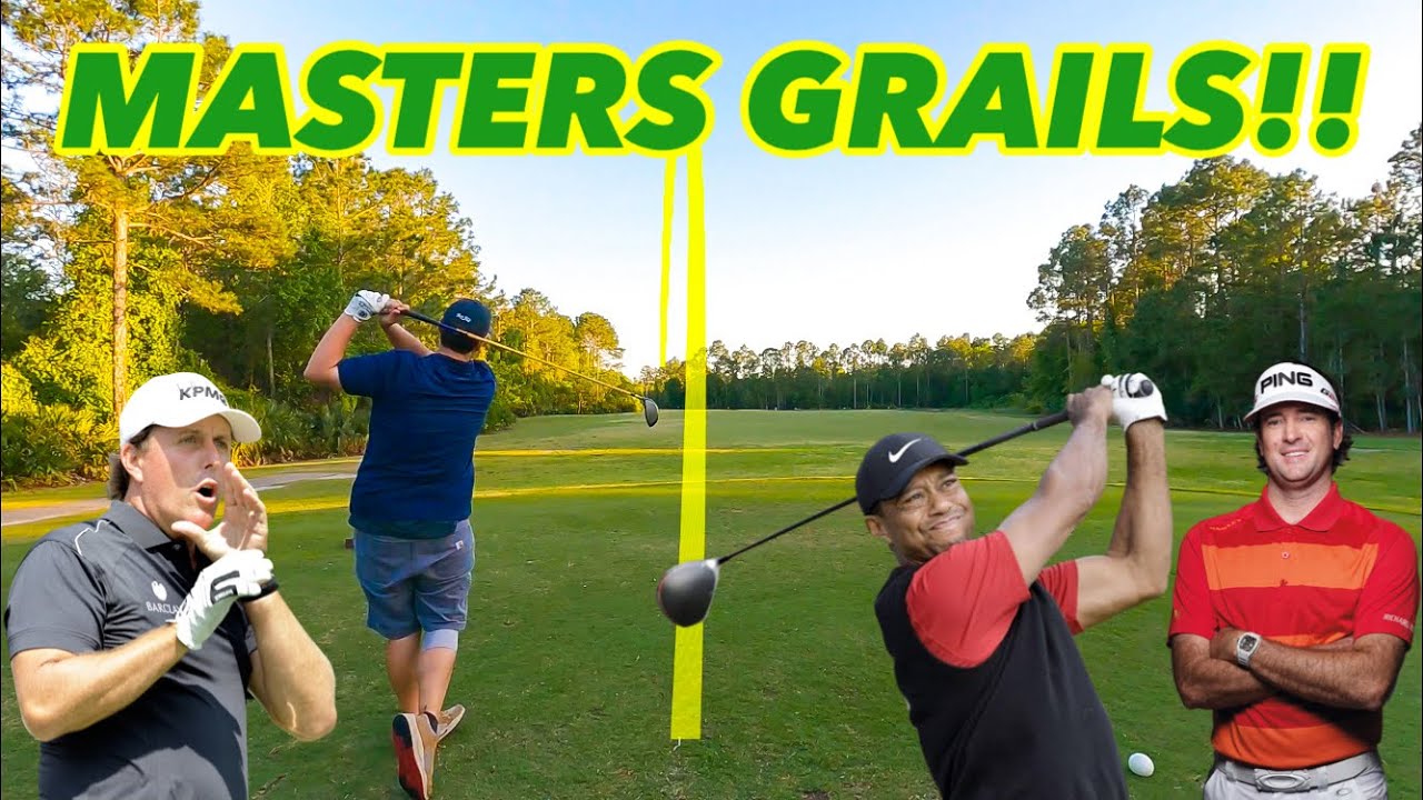 ONLY USING GOLF CLUBS THAT WON THE MASTERS!! (So Many Grails!! + Under Par Round??) ONLY USING GOLF CLUBS THAT WON THE MASTERS!! (So Many Grails!! + Under Par Round??)