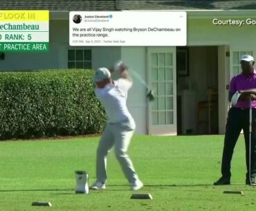 We Can’t Stop Watching Bryson DeChambeau on the Augusta National Driving Range | The Rich Eisen Show