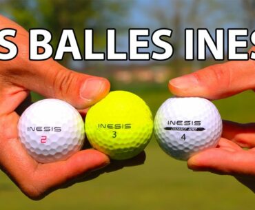 Je teste les balles de golf INESIS !
