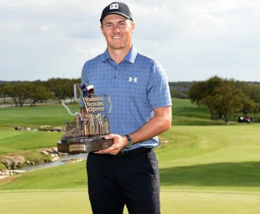 Jordan Spieth wins 2021 Valero Texas Open!