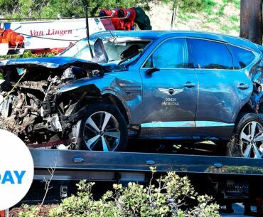 Los Angeles County sheriff gives update regarding cause of Tiger Woods crash | USA TODAY
