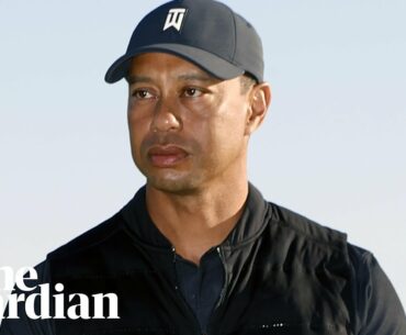 Tiger Woods driving at 87mph in 45mph zone at time of car crash, police say