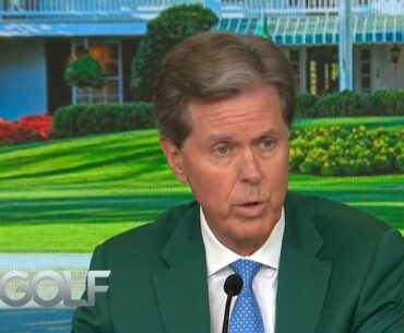 Fred Ridley provides update on Augusta National conditions | Live From the Masters | Golf Channel