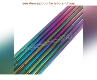 Buying Guide New Golf shaft chromatic colour Steel shaft irons clubs Jointed Steel shaft 6Pcs/Lot F