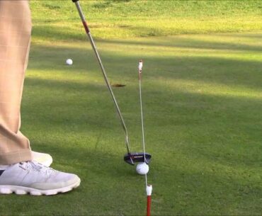 Golf Drills & Golf Tips Golf Putting Drills | String Aiming Drill for 8 Foot Putts
