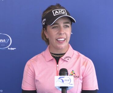 Georgia Hall: Friday interview 2021 ANA Inspiration