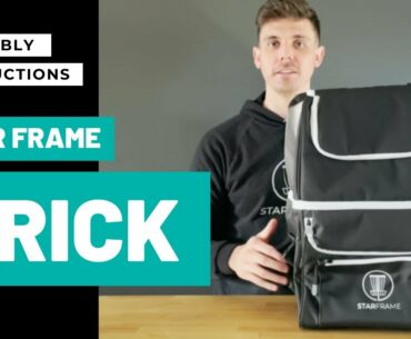 How to Assemble The Brick Disc Golf Bag With Cooler by Star Frame