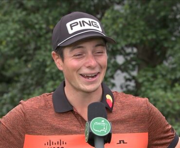 Viktor Hovland Thursday Flash Interview 2021 The Masters Tournament