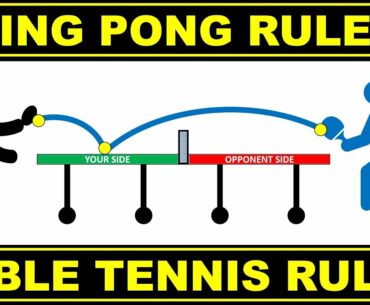 Ping Pong Rules | Table Tennis Rules