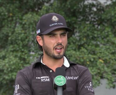 Abraham Ancer Thursday Flash Interview 2021 The Masters Tournament