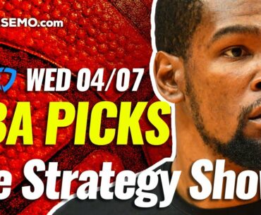 NBA DFS PICKS: DRAFTKINGS & FANDUEL DAILY FANTASY BASKETBALL STRATEGY | TODAY WEDNESDAY 4/7