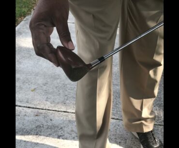 Golfing: Distance checking with your wood and other hybrid clubs