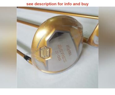 Promo of New Golf club HONMA S-06 4 star Golf complete clubs Driver+fairway wood+irons+putter graph