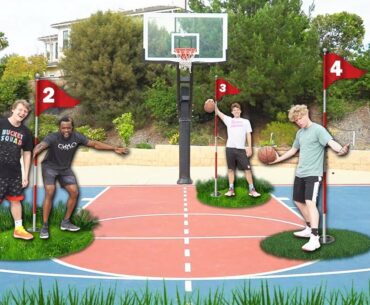 2HYPE BASKETBALL - GOLF SHOOTING CHALLENGE!