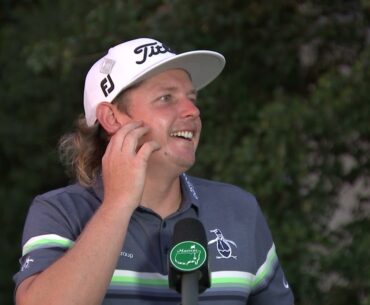 Cameron Smith Thursday Flash Interview 2021 The Masters Tournament