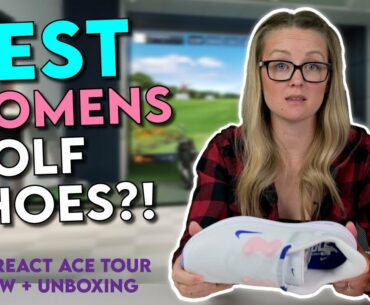 Nike React Ace Tour Golf Shoe Review | Nike's New Lacing System | Golf Unboxing