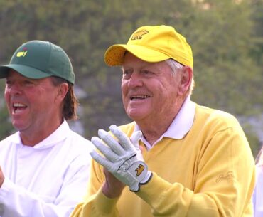 HONORARY STARTERS 2021 The Masters Tournament: Lee Elder, Jack Nicklaus and Gary Player