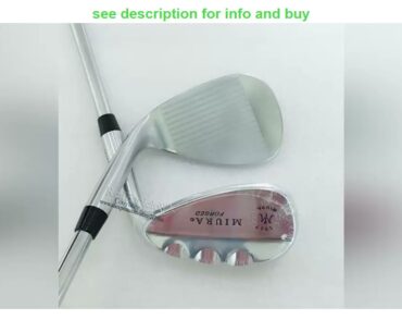 Review New Miura Golf Clubs K-Grind 1957 FORGED Golf Wedges 52 or 56.60 Wedges Clubs Project X stee