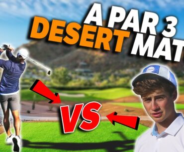 EPIC Par 3 Match Against Garrett | Nicest Par 3 I've Ever Played! | Micah Morris