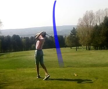 Tom Alan's Son Tees off the 15th