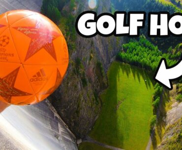 SOCCER GOLF from 165m DAM!