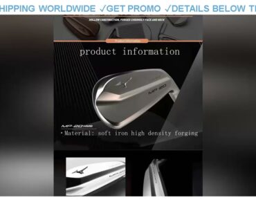 [Promo] $220 New golf club MP20 HMB iron golf club MP 20 HMB golf club set 3 9P R/S Flex with ball