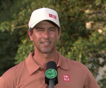 Adam Scott Thursday Flash Interview 2021 The Masters Tournament