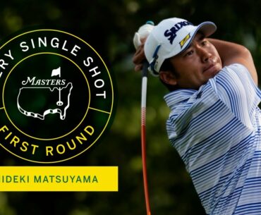 Every Shot From Hideki Matsuyama's Opening Round | The Masters