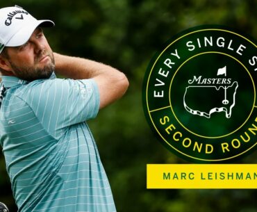 Every Shot From Marc Leishman's Second Round | The Masters