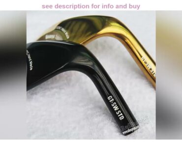 Promo of NEW Golf heads George spirits Golf wedges heads Set Loft 50.52.54.56.58 black or Gold Club