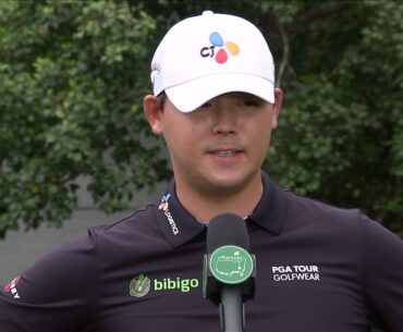 Si Woo Kim: Friday quotes 2021 The Masters Tournament Part 1