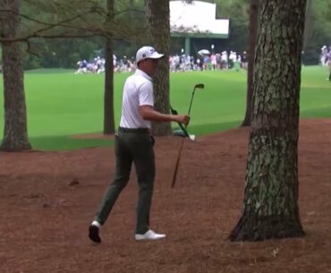 Justin Thomas Blows up! Makes 8 at the 2021 Masters | Hole 13, Round 3