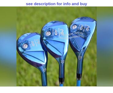 Best New Golf Hybrids clubs Metalfactory A9 Golf Clubs 19 or 22 25 Hybrid wood Graphite shaft R or