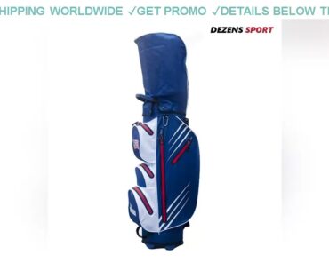 [Promo] $158 DEZENS Nylon waterproof Golf bag light 2.3KG  Standard Ball Golf Bag