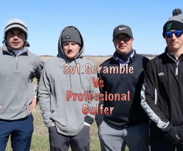 3v1 Scramble vs Professional Golfer Craig Stefureak | Cayuga Golf Club