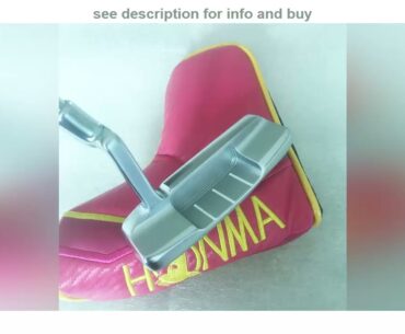 Best New  Women Golf Clubs HONMA BP-2001 Golf Putter 33/34/35 inches steel shaft and Golf headCover