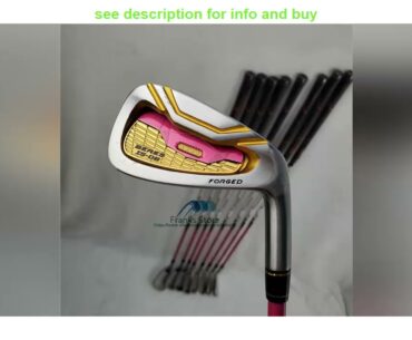 Best New  Golf Clubs HONMA S-06 Women Golf irons set 5-11 Aw Sw (9pcs) irons Clubs Set  Steel or Gr