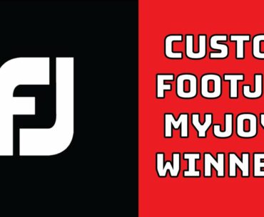 Custom Footjoy MyJoys Giveaway Winner Announcement