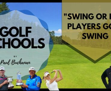 Swing or Hit Golf Player SWINGS