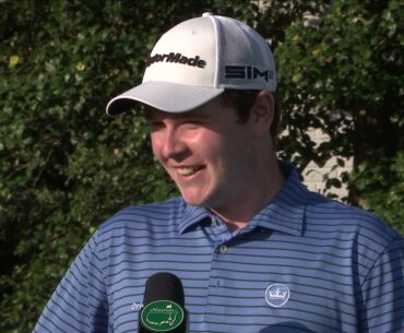 Robert MacIntyre: Sunday quotes 2021 The Masters Tournament
