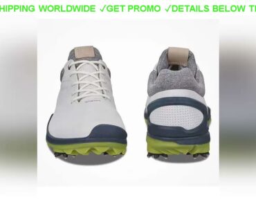 [Sale] $99.99 New Genuine Leather Golf Shoes for Men Brand Professional Spikes Golf Sport Sneakers