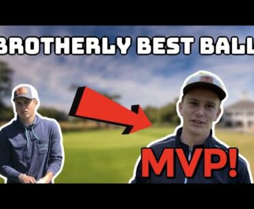 Crazy Best Ball With My Brother! | 9 Holes
