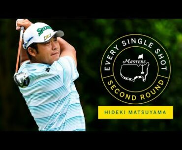 Every Shot From Hideki Matsuyama During The Third Round | The Masters