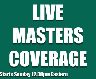 Live 2021 US Masters Golf Final Round Coverage  | Free Live Stream