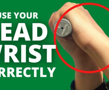 How your LEAD WRIST should work in the GOLF SWING