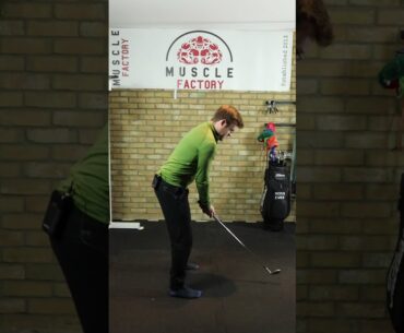 Learn how to use the ground in this golf drill #SHORTS
