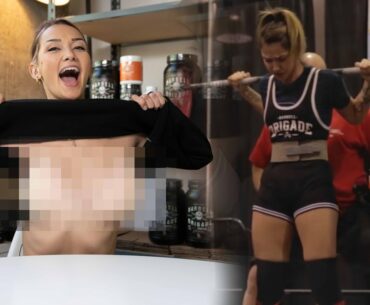 LIFTING WITH FAKE BOOBS