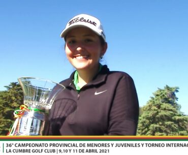 #36 CampeonatoLaCumbre I Declaraciones de los ganadores en La Cumbre Golf Club