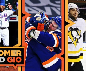 Mets win on hit batsmen | Islanders win and the Rangers lose | Boomer and Gio