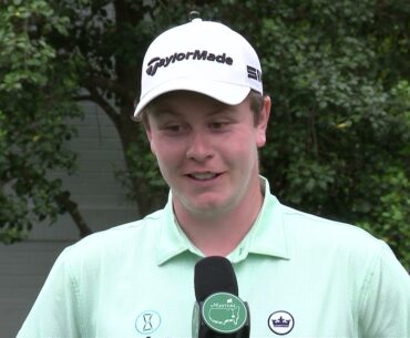 Robert MacIntyre Saturday Flash Interview 2021 The Masters Tournament